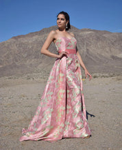 Cargar imagen en el visor de la galería, RENTA Vestido rosa flores