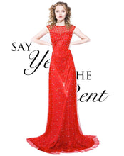 Cargar imagen en el visor de la galería, RENTA Vestido rojo
