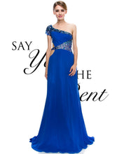 Cargar imagen en el visor de la galería, RENTA Vestido azul