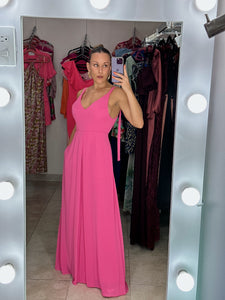 Jumpsuit silky pink