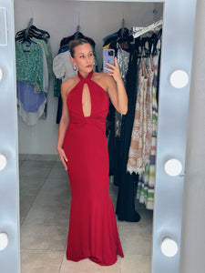 Vestido red maxi