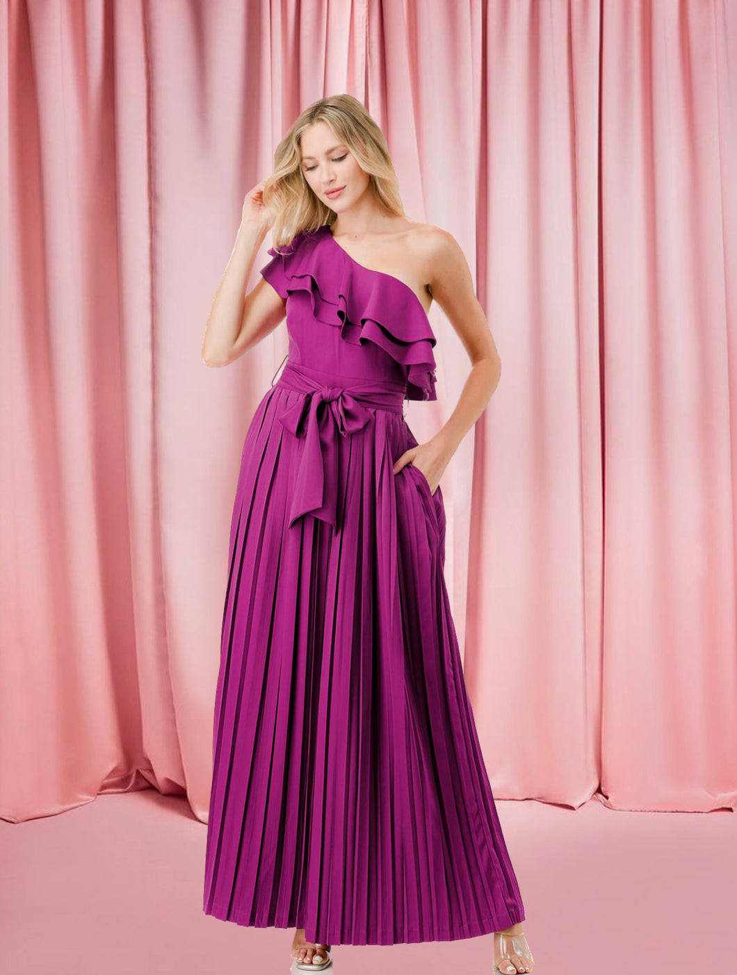 Jumpsuit grape