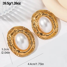 Cargar imagen en el visor de la galería, Aretes vintage pearl
