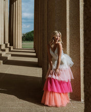 Cargar imagen en el visor de la galería, Vestido maxi tull pink
