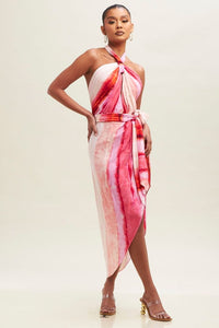 Vestido acuarela pink