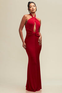 Vestido red maxi