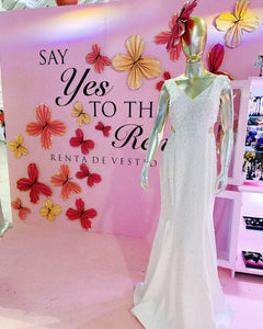 RENTA Vestido blanco