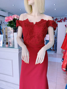 RENTA Vestido vino