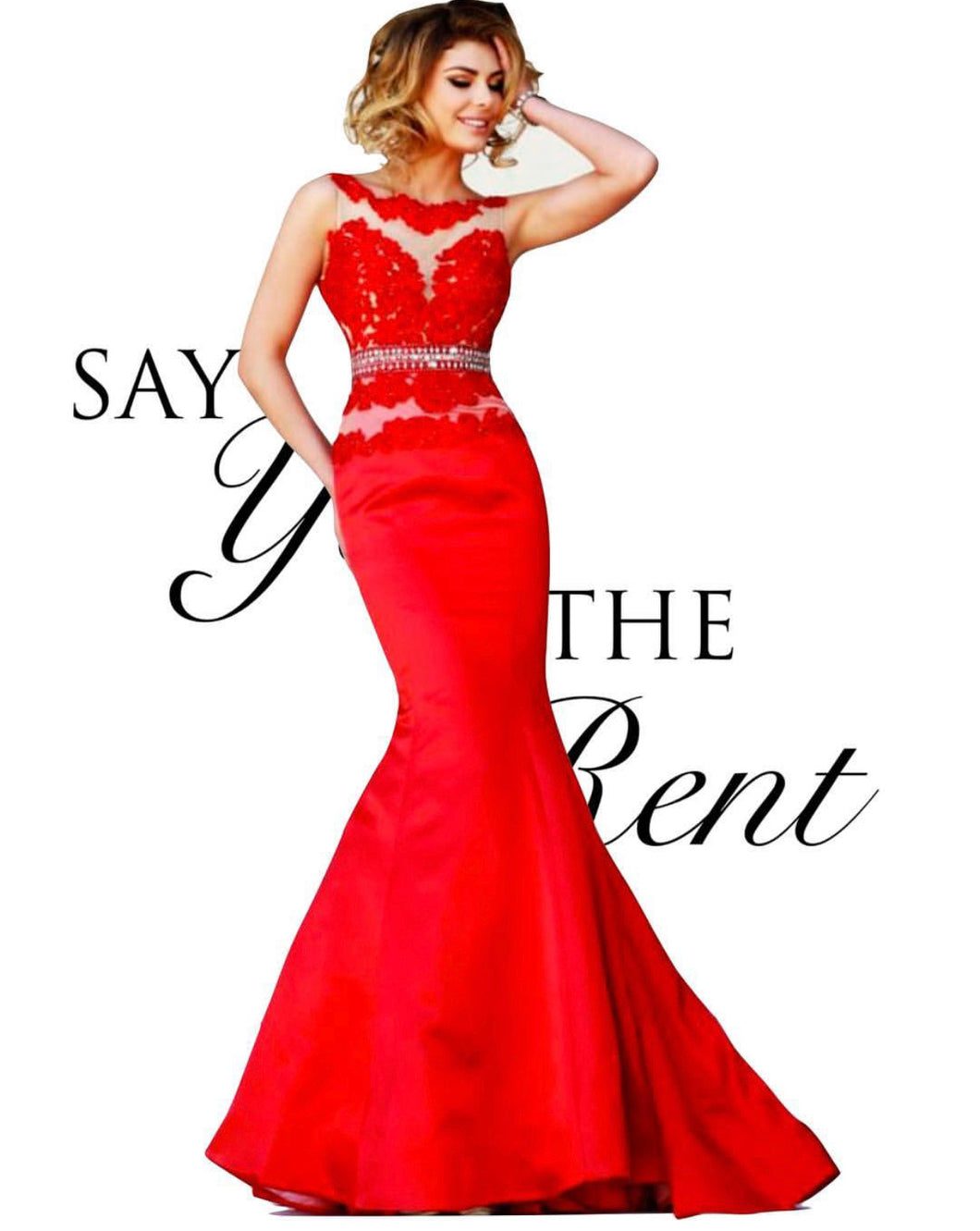 RENTA Vestido rojo