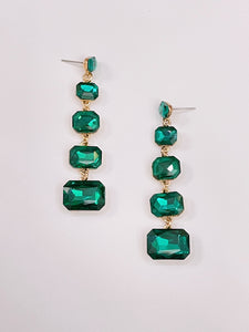 Aretes verde