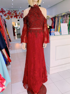 RENTA Vestido vino