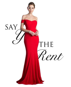 RENTA Vestido rojo