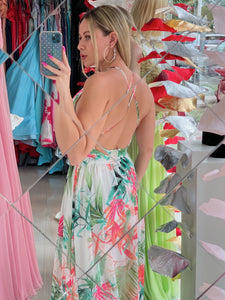 Maxidress tropic