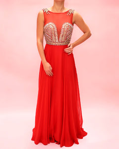 RENTA Vestido rojo