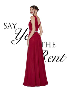 RENTA Vestido rojo