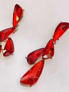 Aretes rojos