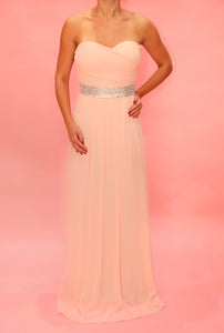 RENTA Vestido blush