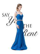 Cargar imagen en el visor de la galería, RENTA Vestido azul
