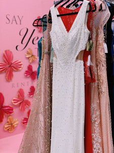 RENTA Vestido blanco